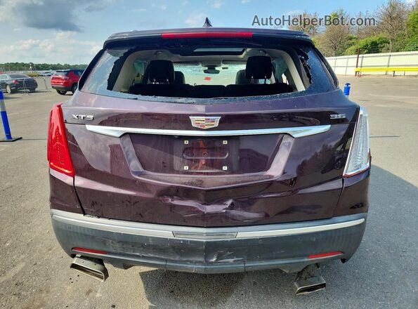1GYKNCRS8JZ103237 2018 CADILLAC XT5 Purple Rear view