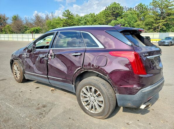 1GYKNCRS8JZ103237 2018 CADILLAC XT5 Purple Rear left