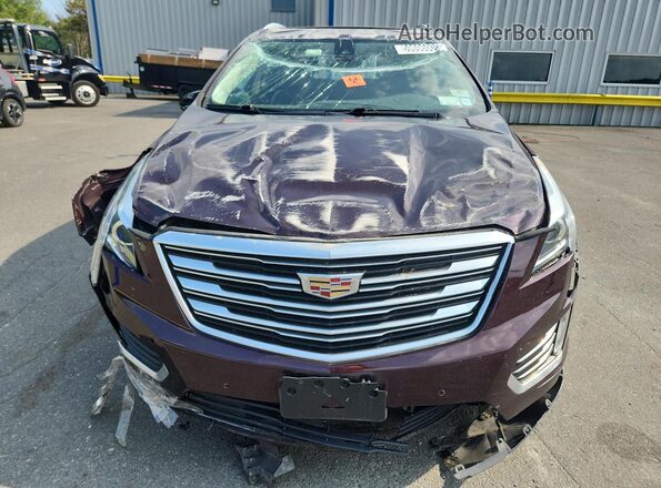 1GYKNCRS8JZ103237 2018 CADILLAC XT5 Purple 360 interior view