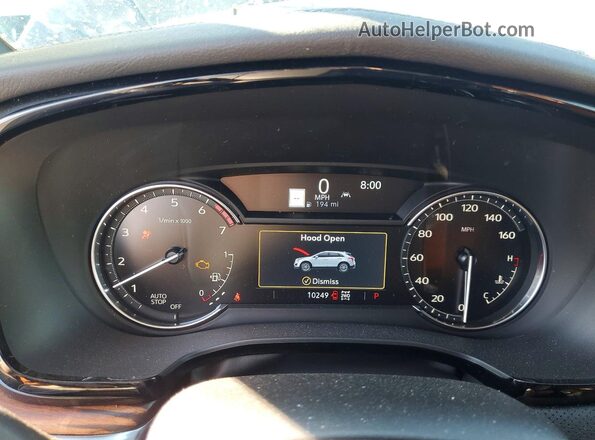 1GYKNDR40RZ759080 2024 CADILLAC XT5 Purple Instrument cluster view
