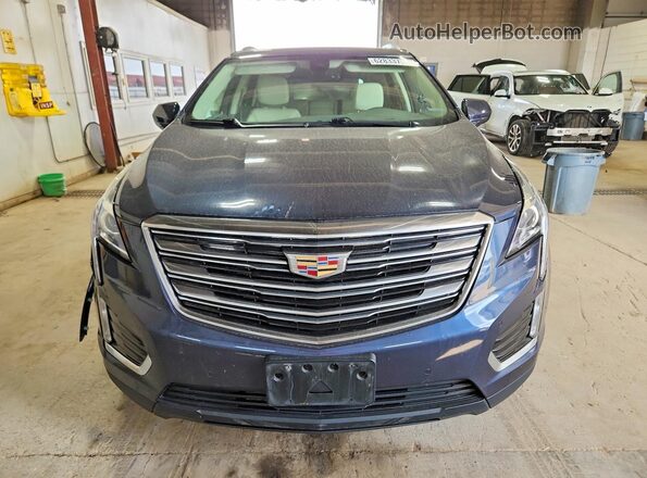 1GYKNDRS1KZ121361 2019 CADILLAC XT5 Blue Vista frontal