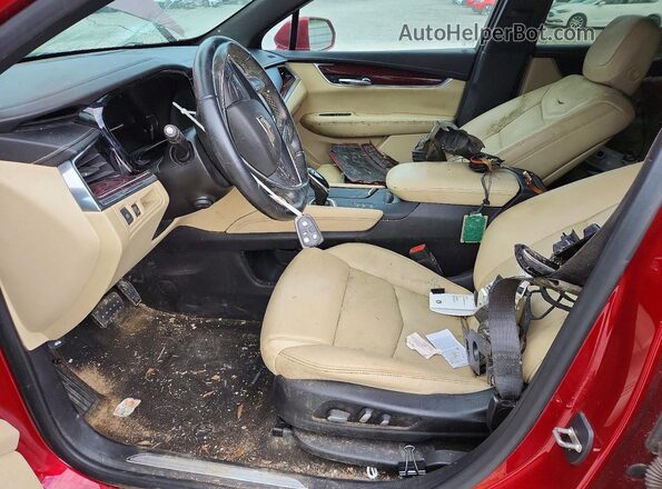 1GYKNDRS3KZ226130 2019 CADILLAC XT5 Burgundy Սալոնի դիմացի տեսք