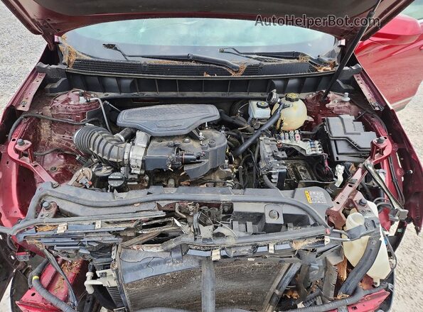 1GYKNDRS3KZ226130 2019 CADILLAC XT5 Burgundy Սալոնի հետևի տեսք