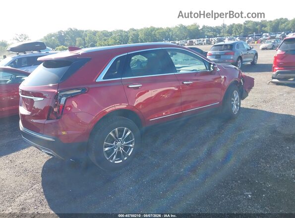 1GYKNDRS3MZ222128 2021 CADILLAC XT5 Красный Задняя правая четверть
