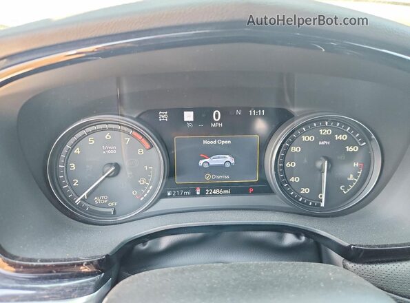 1GYKNDRS3PZ182895 2023 CADILLAC XT5 Gray Instrument cluster view