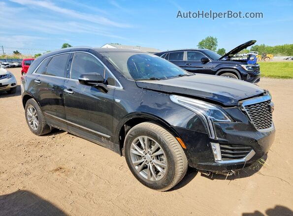 1GYKNDRS4PZ166205 2023 CADILLAC XT5 Black Передня права чверть