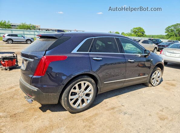 1GYKNDRS5HZ110615 2017 CADILLAC XT5 Blue Trasero derecho