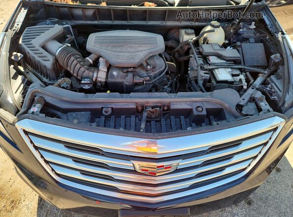 1GYKNDRS5HZ110615 2017 CADILLAC XT5 Blue Vista interior trasera
