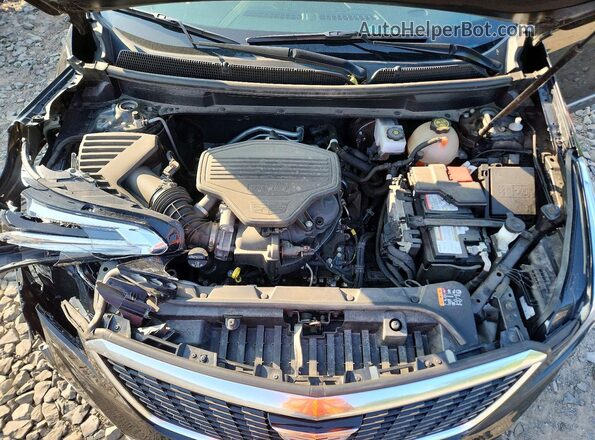 1GYKNDRS8NZ127369 2022 CADILLAC XT5 Черный Вид подкапотного пространства