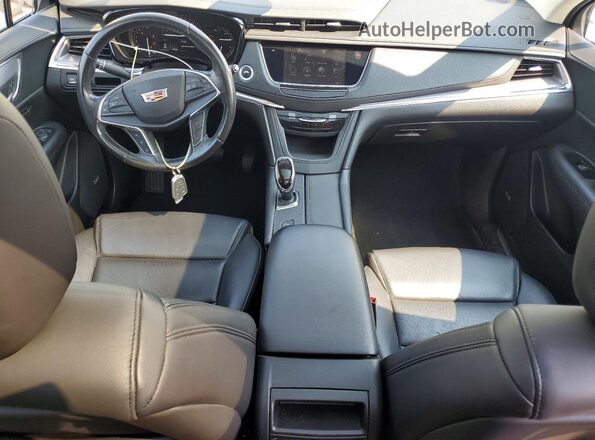 1GYKNDRSXKZ211897 2019 CADILLAC XT5 White Առջևի վահանակի տեսք