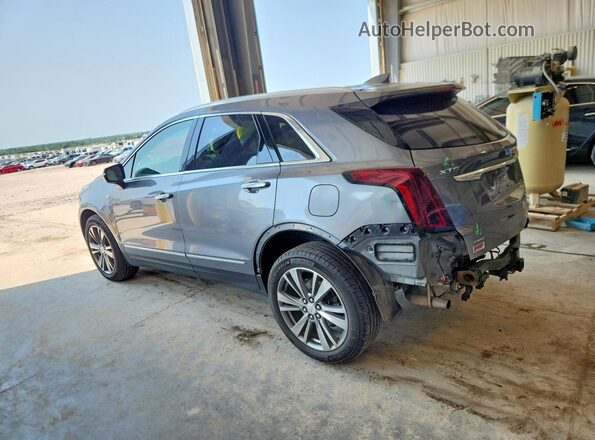 1GYKNFRS1MZ219921 2021 CADILLAC XT5 Gray Trasero izquierdo