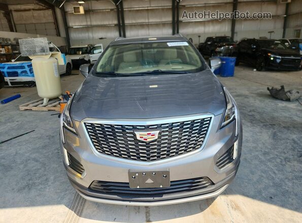 1GYKNFRS1MZ219921 2021 CADILLAC XT5 Gray Vista frontal