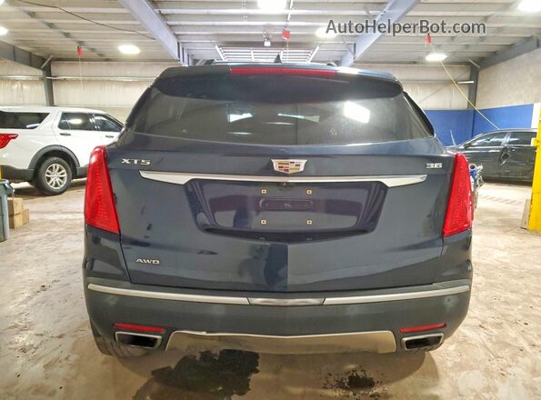 1GYKNFRS2HZ102743 2017 CADILLAC XT5 Blue Vista trasera