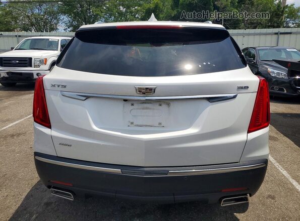1GYKNFRS3KZ109529 2019 CADILLAC XT5 Белый Вид сзади