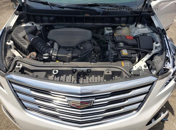 1GYKNFRS3KZ109529 2019 CADILLAC XT5 Белый Вид подкапотного пространства