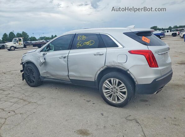 1GYKNFRS4JZ119596 2018 CADILLAC XT5 Silver Задня ліва чверть