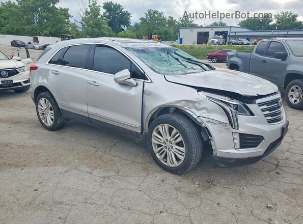 1GYKNFRS4JZ119596 2018 CADILLAC XT5 Silver Передня права чверть