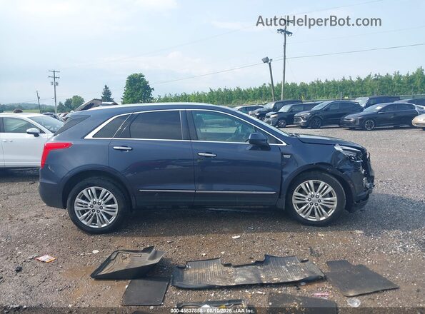 1GYKNFRS6JZ121477 2018 CADILLAC XT5 Black Widok wnętrza z tyłu