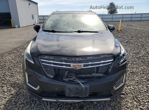 1GYKNFRS7HZ226474 2017 CADILLAC XT5 Black Front view
