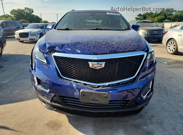 1GYKNGRS2PZ120650 2023 CADILLAC XT5 Blue Вид спереду