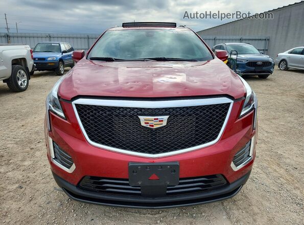 1GYKNGRS5PZ167980 2023 CADILLAC XT5 Red Դիմացի տեսք