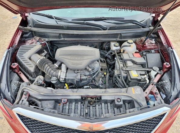 1GYKNGRS5PZ167980 2023 CADILLAC XT5 Red Սալոնի հետևի տեսք