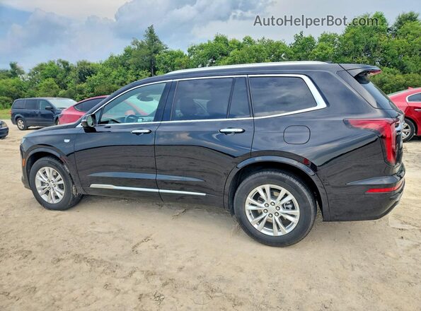 1GYKPAR41RZ748985 2024 CADILLAC XT6 Черный Задняя левая четверть