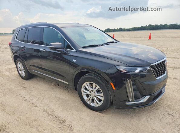 1GYKPAR41RZ748985 2024 CADILLAC XT6 Черный Передняя правая четверть