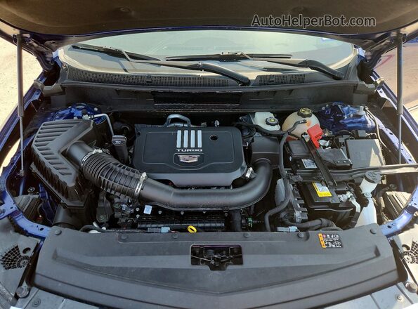 1GYKPAR43RZ709377 2024 CADILLAC XT6 Синий 