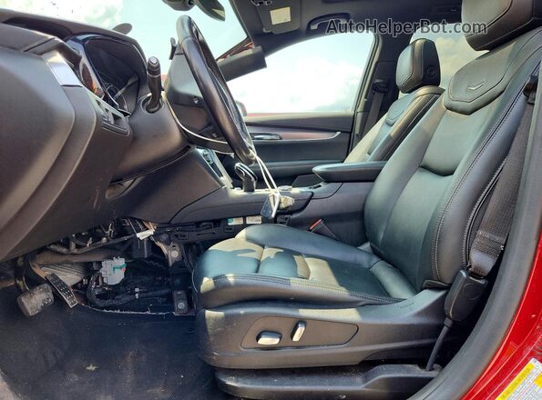1GYKPAR4XMZ163878 2021 CADILLAC XT6 Red წინა სალონის ხედი