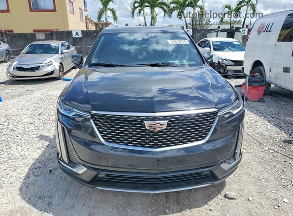 1GYKPCRS0MZ206618 2021 CADILLAC XT6 Black წინა ხედი