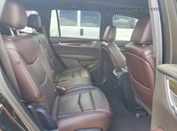 1GYKPCRS0MZ206618 2021 CADILLAC XT6 Black უკანა სალონის ხედი
