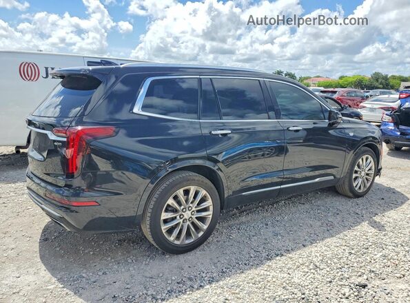 1GYKPCRS0MZ206618 2021 CADILLAC XT6 Black უკანა მარჯვენა
