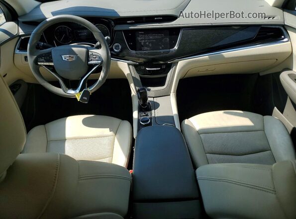 1GYKPCRS1LZ197684 2020 CADILLAC XT6 White Widok deski rozdzielczej