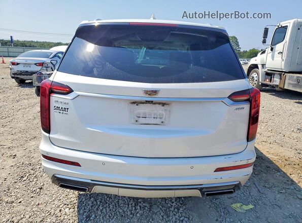 1GYKPCRS1LZ197684 2020 CADILLAC XT6 White Widok z tyłu