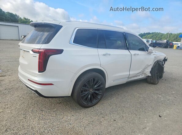 1GYKPCRS1MZ178313 2021 CADILLAC XT6 White Задня права чверть
