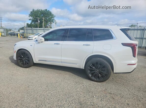 1GYKPCRS1MZ178313 2021 CADILLAC XT6 White Задня ліва чверть