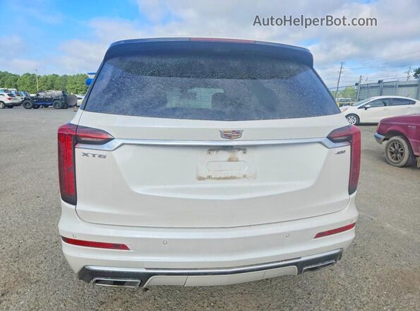 1GYKPCRS1MZ178313 2021 CADILLAC XT6 White Вид ззаду
