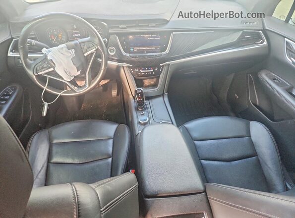 1GYKPCRS1MZ178313 2021 CADILLAC XT6 White Вид панелі приладів