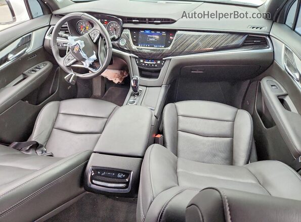 1GYKPCRS1SZ134650 2025 CADILLAC XT6 White Առջևի վահանակի տեսք