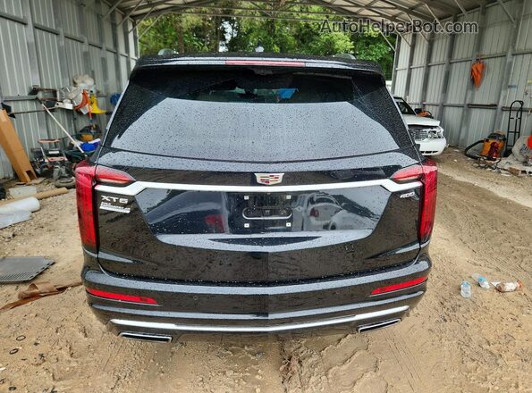 1GYKPCRS3RZ715643 2024 CADILLAC XT6 Черный Вид сзади