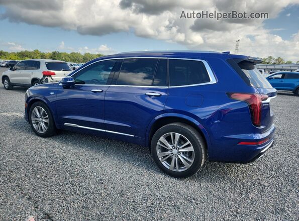1GYKPCRS3RZ725752 2024 CADILLAC XT6 Blue Trasero izquierdo