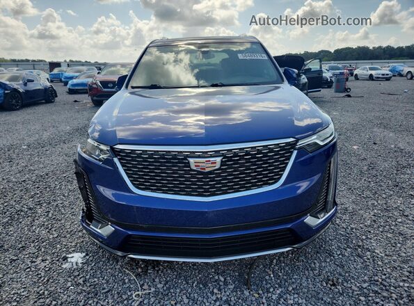 1GYKPCRS3RZ725752 2024 CADILLAC XT6 Blue Vista frontal