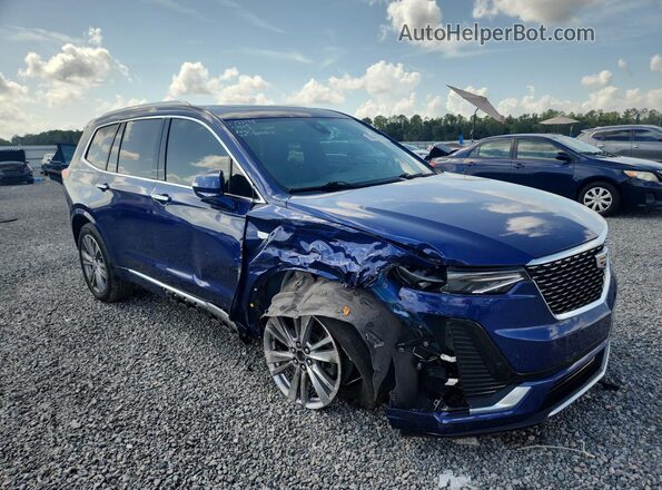 1GYKPCRS3RZ725752 2024 CADILLAC XT6 Blue Delantero derecho