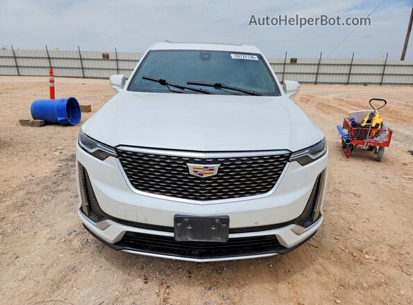 1GYKPCRS4LZ149645 2020 CADILLAC XT6 White Vista frontal