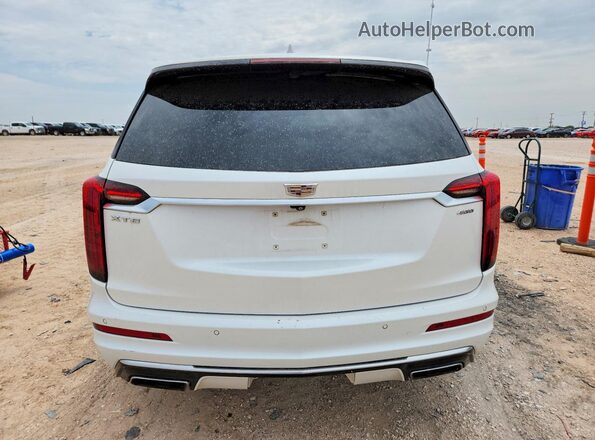 1GYKPCRS4LZ149645 2020 CADILLAC XT6 White Vista trasera