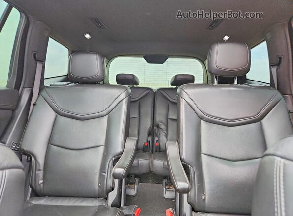 1GYKPCRS4LZ149645 2020 CADILLAC XT6 White Vista de los asientos traseros