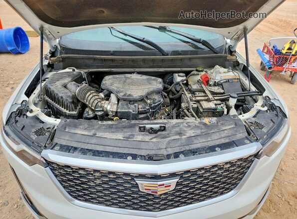 1GYKPCRS4LZ149645 2020 CADILLAC XT6 White Vista del compartimento del motor
