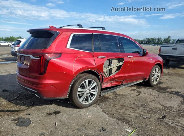 1GYKPCRS4LZ153436 2020 CADILLAC XT6 Red Задня права чверть