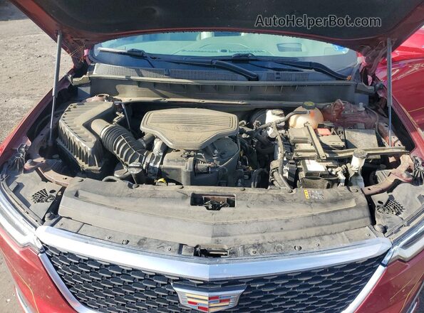 1GYKPCRS4LZ153436 2020 CADILLAC XT6 Red Вид підкапотного простору